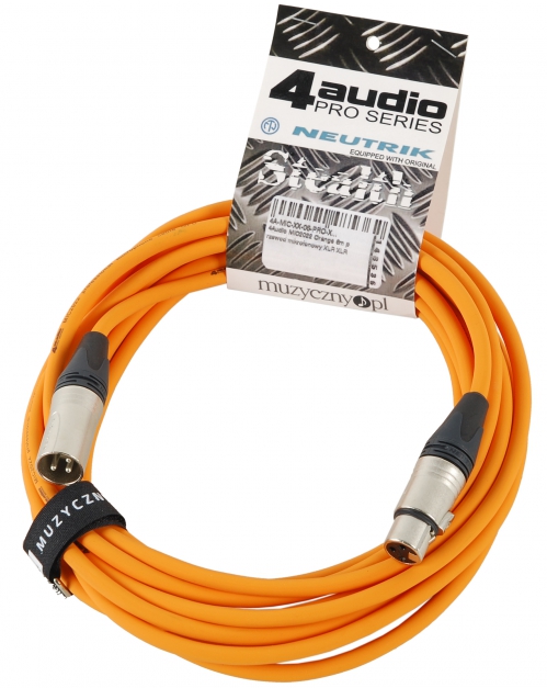 4Audio MIC PRO 6m Orange drt