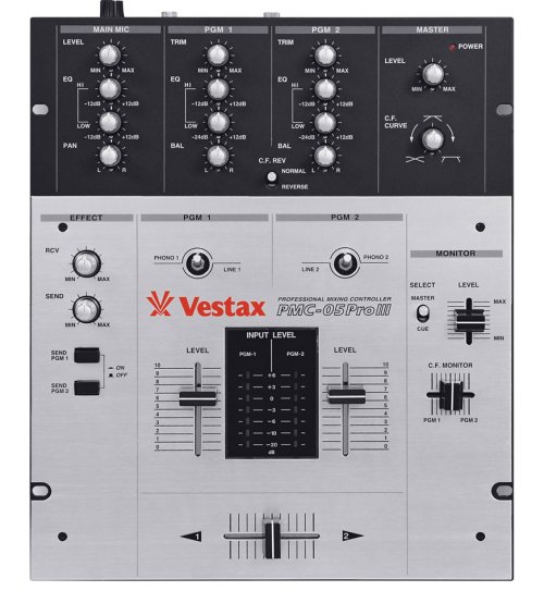 Vestax PMC-05 PRO3 DJ scratch/performnace mixr