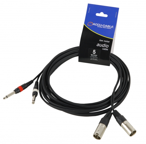 Accu Cable AC 2XM-2J6M/5 drt