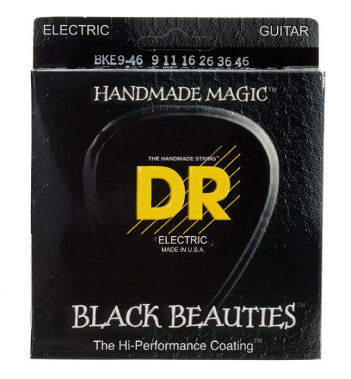 DR BKE-9/46 Black Beauties Extra Life struny na elektrick gitaru