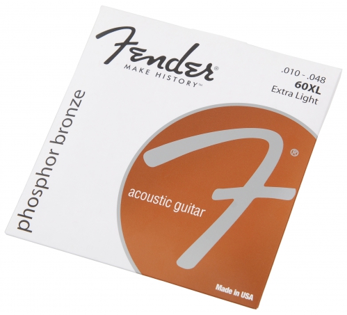 Fender 60XL PB struny na akustick gitaru