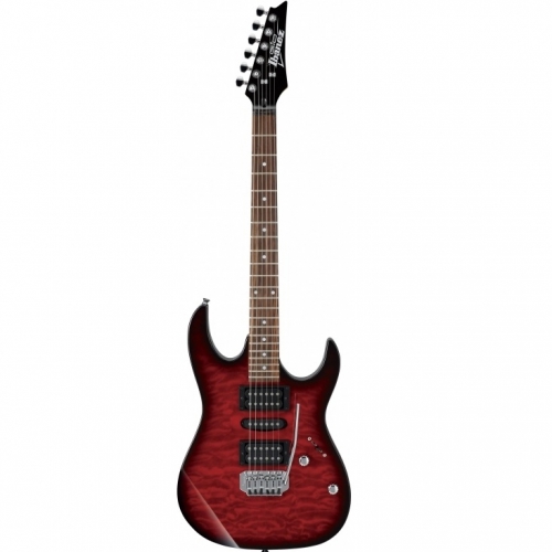 Ibanez GRX 70 QA TRB Transparent Red Burst  elektrick gitara