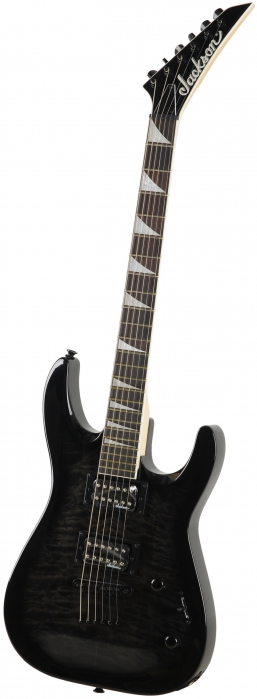 Jackson JS32TQ Dinky transparent black elektrick gitara