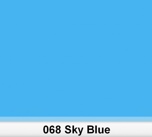 Lee 068 Sky Blue filter