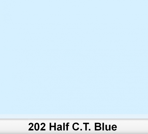 Lee 202 Half C.T.Blue 1/2 filter