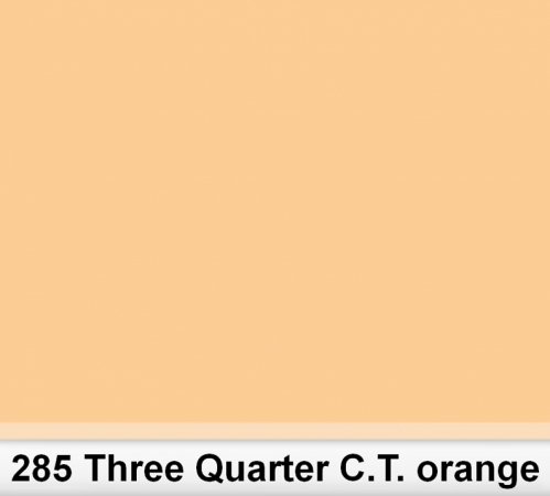 Lee 285 Tree Quarter C.T.Orange 3/4 filter