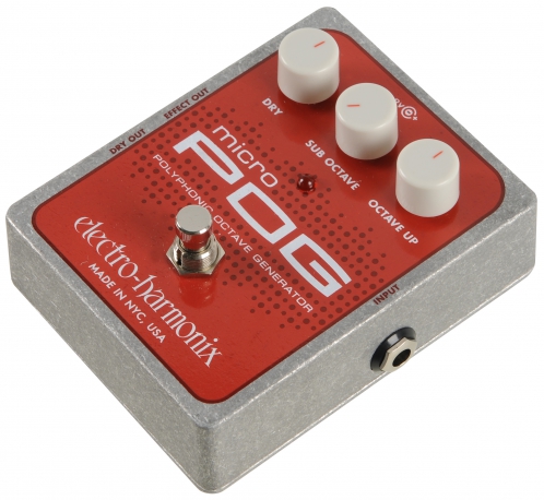 Electro Harmonix Micro POG Polyphonic Octave Generator gitarov efekt