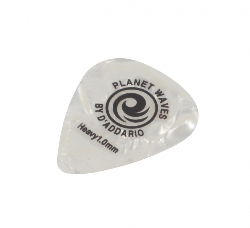 Planet Waves White Pearl Celluloid Heavy1.00 mm gitarov trstko
