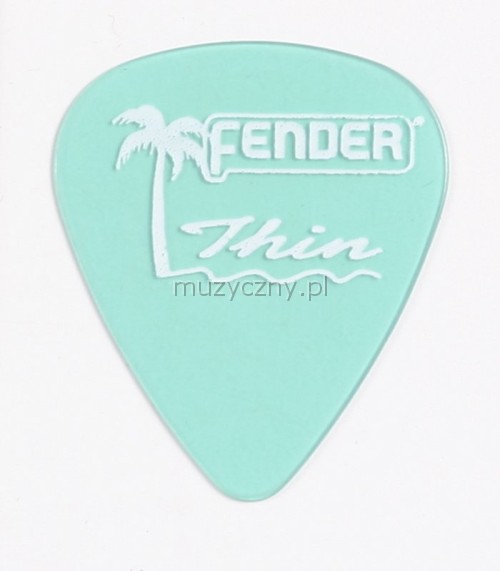 Fender California Clear thin green gitarov trstko