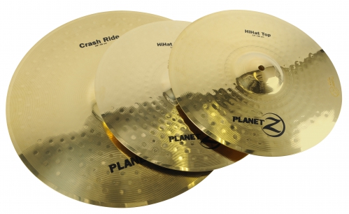 Zildjian Planet Z (14″ HH, 18″ Crashride) súbor bicích činely Zildjian Planet Z (14″ HH, 18″ Crashride) súbor bicích činely