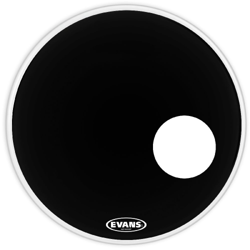Evans BD20RB EQ-3 Resonant Black blana na bubon