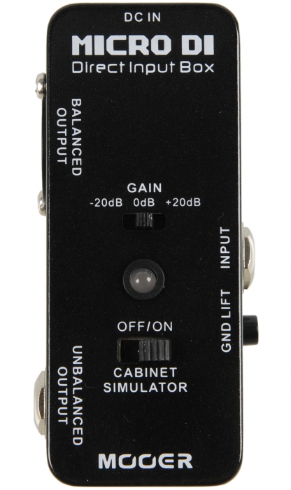 Mooer MDI1 Micro DI Direct Input Box