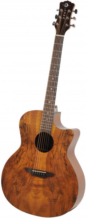 Luna Gypsy Spalt Maple akustick gitara