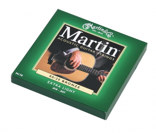 Martin M170 struny na akustick gitaru