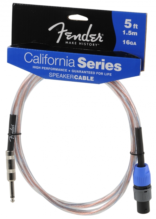 Fender California Clear 5ft reproduktorov kbel