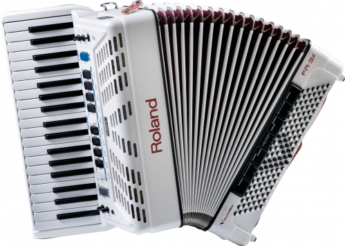 Roland FR 3 x White akorden