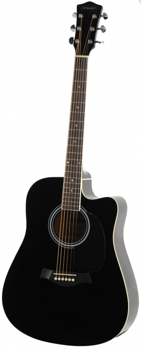 T.Burton Senger Texas W C BK akustick gitara