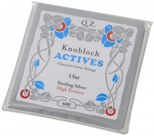 Knobloch Actives 600 Q.Z Sterling Silver High Tension struny pre klasick gitaru