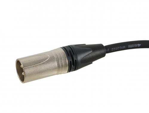 4Audio MIC PRO 5m przewd mikrofonowy XLR-F - XLR-M z opask, Neutrik