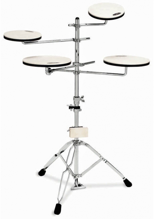 Drum Workshop DWCP-PADTS5 Go Anywhere Pad Set, sada chrniov