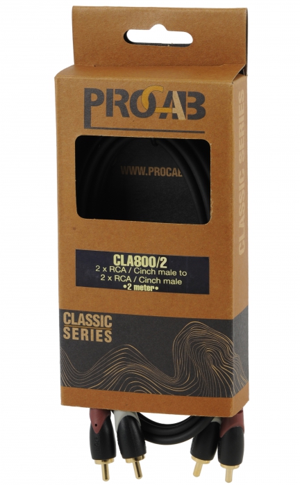 Procab CLA800/2 2x RCA - 2x RCA, 2m