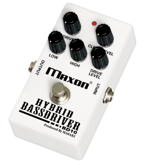 Maxon BD-10 Hybrid Bass Driver efekt pre basov gitaru