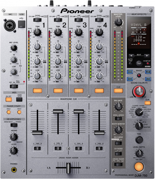 Pioneer DJM-750S DJ mixpult