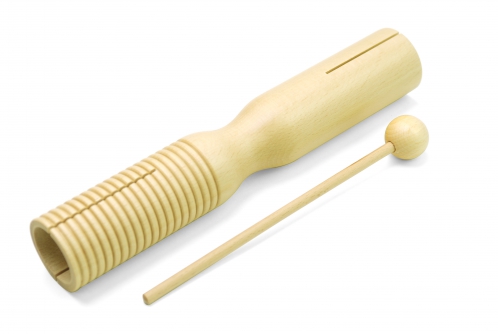 Rohema Percussion 61552 Guiro-Tone Block, Beech, bicí nástroj Rohema Percussion 61552 Guiro-Tone Block, Beech, bicí nástroj