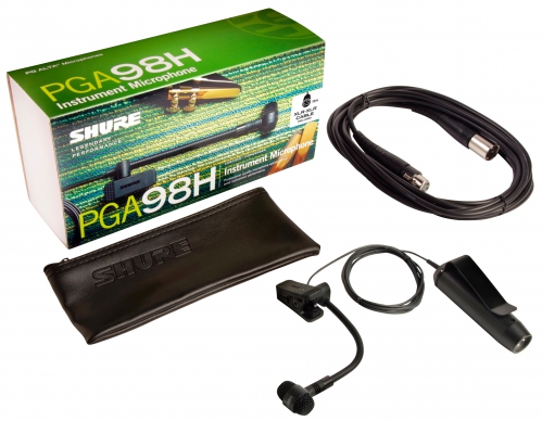 Shure PGA98H XLR kondenzátorový mikrofón Shure PGA98H XLR kondenzátorový mikrofón