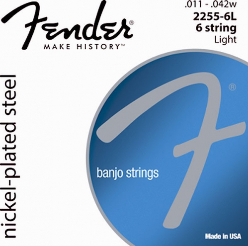 Fender 2255-6L Banjo Light 6 struny pre banjo
