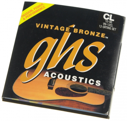 GHS Vintage Bronze 12CL struny na akustick gitaru