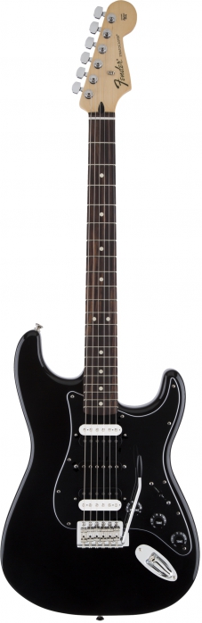 Fender Standard Stratocaster HSH Black elektrick gitara
