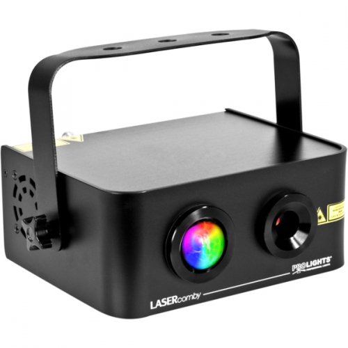 Prolights LASERcomby 9W - laser zelen erven + efekt