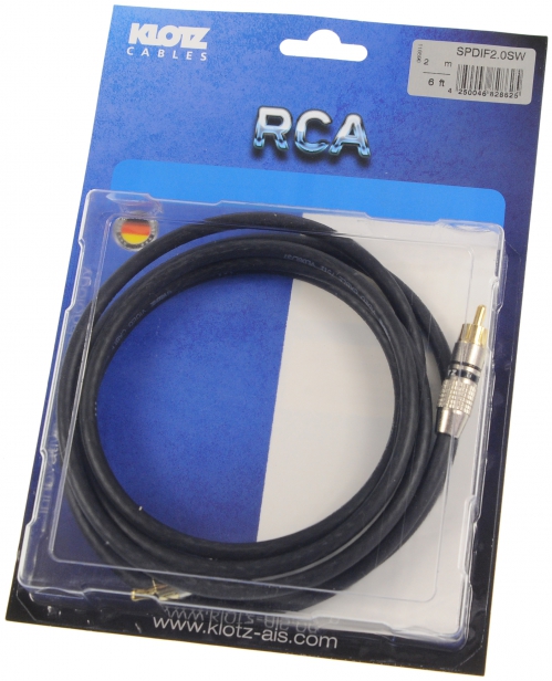Klotz SPDIF-2.0SW dr�t