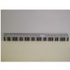 Zebra Music pravítko 20cm z klávesnica