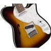 Fender Deluxe Telecaster Thinline RW 3TSB 3 Color Sunburst elektrick gitara