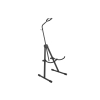 Dimavery 26460056 cello/double bass stand