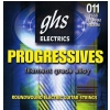 GHS Progressives struny pre elektrick gitaru, Medium, .011-.050