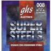 GHS SUPER STEELS struny pre elektrick gitaru, Ultra Light, .008-.038