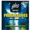 GHS Progressives struny pre basgitaru, 4-str. Light, .040-.100