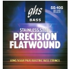 GHS Precision Flatwound struny pre basgitaru 4-str. Regular, .055-.105