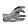 GuitarGrip Male Hand, Silver Metallic gitarov driak na stenu, av