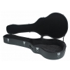 RockCase Standard Hardshell Case - Acoustic Bass, curved shape, black Tolex