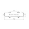 Bartolini 57CBJD-S1 - Snma Jazz Bass, Dual In-Line Coil, 5-String, Neck