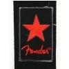 Fender Red Star Black gitarov popruh