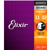 Elixir 11027 NW Custom Light 80/20 Bronze struny na akustickú gitaru