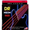 DR NRB5-45 NEON Hi-Def Red Set .045-.125