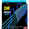 DR NBE-11 NEON Hi-Def Blue Set .011-.050