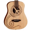 Luna Safari Peace akustická gitara Luna Safari Peace akustická gitara