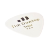 Dunlop Genuine Celluloid Classic Picks, Player′s Pack, white, thin
